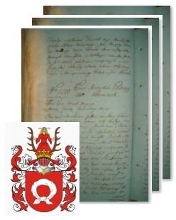 Przykładowe zdjęcie wywodu rodowitości szlacheckiej z 1802 roku, stron 3.jpg