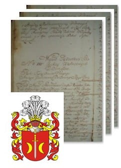 Przykładowe zdjęcie wywodu rodowitości szlacheckiej z 1802 roku, stron 3.jpg