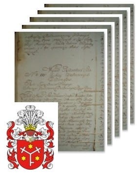 Przykładowe zdjęcie wywodu rodowitości szlacheckiej z 1802 roku, stron 5.jpg