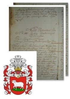 Przykładowe zdjęcie wywodu rodowitości szlacheckiej z 1802 roku, stron 2.jpg