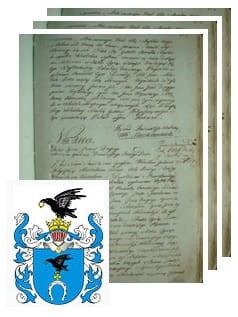 Przykładowe zdjęcie wywodu rodowitości szlacheckiej z 1802 roku, stron 3.jpg