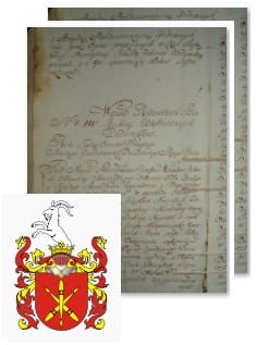 Przykładowe zdjęcie wywodu rodowitości szlacheckiej z 1802 roku, stron 2.jpg