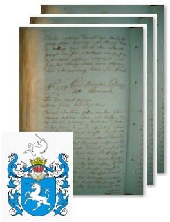 Przykładowe zdjęcie wywodu rodowitości szlacheckiej z 1802 roku, stron 3.jpg