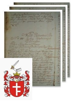 Przykładowe zdjęcie wywodu rodowitości szlacheckiej z 1802 roku, stron 3.jpg