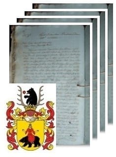 Przykładowe zdjęcie wywodu rodowitości szlacheckiej z 1804 roku, stron 4.jpg