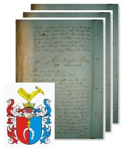 Przykładowe zdjęcie wywodu rodowitości szlacheckiej z 1802 roku, stron 3.jpg