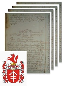 Przykładowe zdjęcie wywodu rodowitości szlacheckiej z 1802 roku, stron 4.jpg