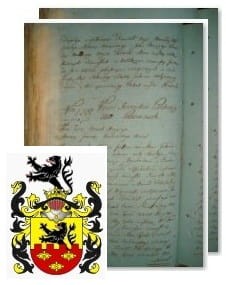Przykładowe zdjęcie wywodu rodowitości szlacheckiej z 1802 roku, stron 2.jpg