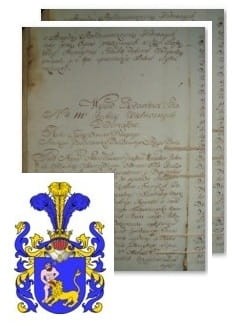 Przykładowe zdjęcie wywodu rodowitości szlacheckiej z 1802 roku, stron 2.jpg