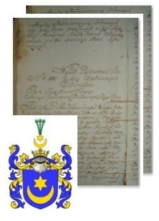 Przykładowe zdjęcie wywodu rodowitości szlacheckiej z 1802 roku, stron 2.jpg