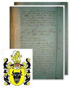 Koszewicz herbu Wieniawa 