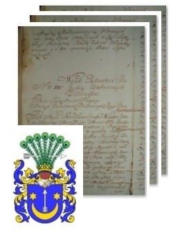 Przykładowe zdjęcie wywodu rodowitości szlacheckiej z 1802 roku, stron 3.jpg