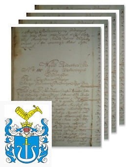 Przykładowe zdjęcie wywodu rodowitości szlacheckiej z 1802 roku, stron 4.jpg