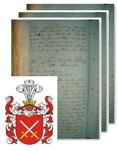 Przykładowe zdjęcie wywodu rodowitości szlacheckiej z 1802 roku, stron 3.jpg