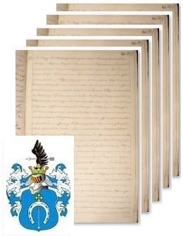 Przykładowe zdjęcie wywodu rodowitości szlacheckiej z 1880 roku, stron 5.jpg