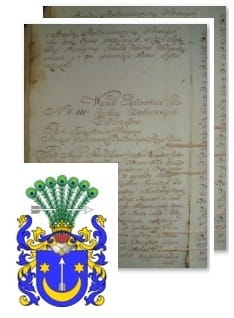 Przykładowe zdjęcie wywodu rodowitości szlacheckiej z 1802 roku, stron 2.jpg