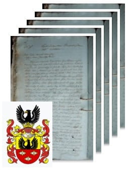 Przykładowe zdjęcie wywodu rodowitości szlacheckiej z 1810 roku, stron 5.jpg
