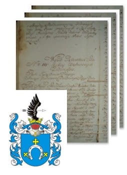 Przykładowe zdjęcie wywodu rodowitości szlacheckiej z 1802 roku, stron 3.jpg