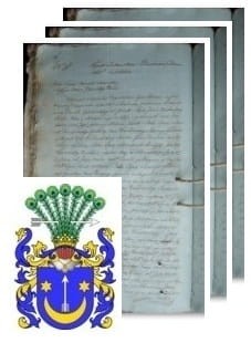 Przykładowe zdjęcie wywodu rodowitości szlacheckiej z 1816 roku, stron 3.jpg