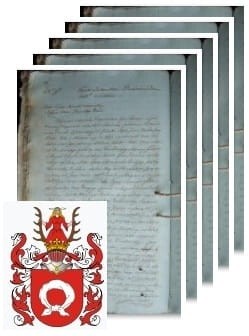 Przykładowe zdjęcie wywodu rodowitości szlacheckiej z 1811 roku, stron 5.jpg