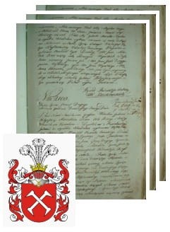 Przykładowe zdjęcie wywodu rodowitości szlacheckiej z 1802 roku, stron 3.jpg
