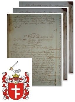 Przykładowe zdjęcie wywodu rodowitości szlacheckiej z 1801 roku, str. 3.jpg