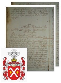 Przykładowe zdjęcie wywodu rodowitości szlacheckiej z 1802 roku, stron 2.jpg