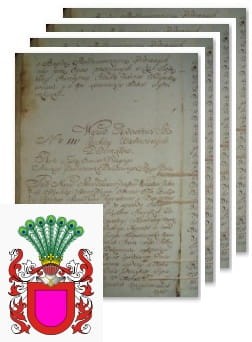 Przykładowe zdjęcie wywodu rodowitości szlacheckiej z 1802 roku, stron 4.jpg