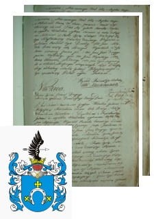 Przykładowe zdjęcie wywodu rodowitości szlacheckiej z 1802 roku, stron 2.jpg