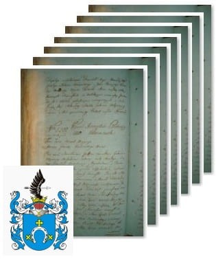 Przykładowe zdjęcie wywodu rodowitości szlacheckiej z 1802 roku, stron 7.jpg
