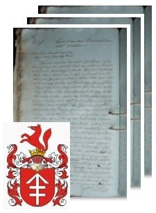 Przykładowe zdjęcie wywodu rodowitości szlacheckiej z 1805 roku, stron 3.jpg