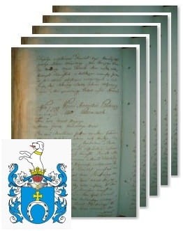 Przykładowe zdjęcie wywodu rodowitości szlacheckiej z 1802 roku, stron 5.jpg