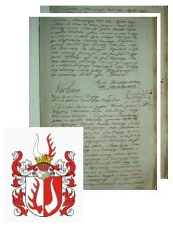 Przykładowe zdjęcie wywodu rodowitości szlacheckiej z 1802 roku, stron 2.jpg
