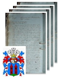 Przykładowe zdjęcie wywodu rodowitości szlacheckiej z 1813 roku, stron 4.jpg