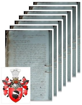 Przykładowe zdjęcie wywodu rodowitości szlacheckiej z 1804 roku, stron 7.jpg