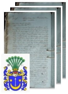 Przykładowe zdjęcie wywodu rodowitości szlacheckiej z 1816 roku, stron 3.jpg