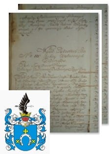 Przykładowe zdjęcie wywodu rodowitości szlacheckiej z 1802 roku, stron 2.jpg