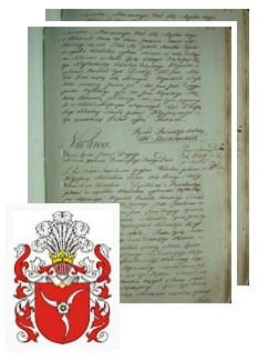 Przykładowe zdjęcie wywodu rodowitości szlacheckiej z 1802 roku, stron 2.jpg