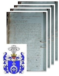 Przykładowe zdjęcie wywodu rodowitości szlacheckiej z 1812 roku, stron 4.jpg