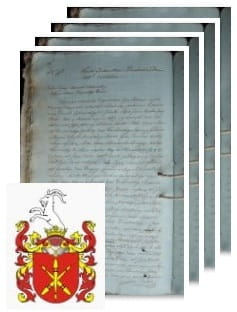 Przykładowe zdjęcie wywodu rodowitości szlacheckiej z 1811 roku, stron 4.jpg