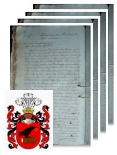 Przykładowe zdjęcie wywodu rodowitości szlacheckiej z 1812 roku, stron 4.jpg
