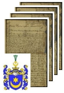 Przykładowe zdjęcie wywodu rodowitości szlacheckiej z 1798 roku, stron 4.jpg