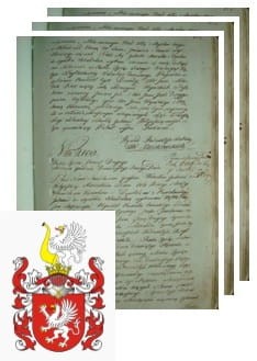 Przykładowe zdjęcie wywodu rodowitości szlacheckiej z 1802 roku, stron 3.jpg