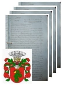 Przykładowe zdjęcie wywodu rodowitości szlacheckiej z 1816 roku, stron 4.jpg