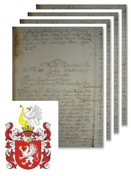 Przykładowe zdjęcie wywodu rodowitości szlacheckiej z 1802 roku, stron 4.jpg