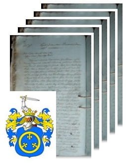 Przykładowe zdjęcie wywodu rodowitości szlacheckiej z 1808 roku, stron 5.jpg