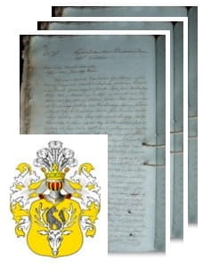 Przykładowe zdjęcie wywodu rodowitości szlacheckiej z 1804 roku, stron 3.jpg