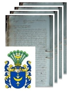 Przykładowe zdjęcie wywodu rodowitości szlacheckiej z 1816 roku, stron 4.jpg