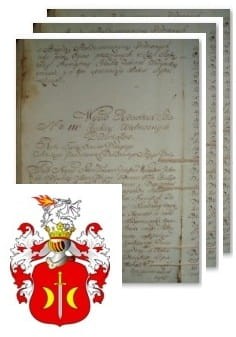 Przykładowe zdjęcie wywodu rodowitości szlacheckiej z 1802 roku, stron 3.jpg