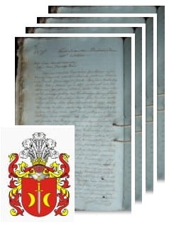 Przykładowe zdjęcie wywodu rodowitości szlacheckiej z 1814 roku, stron 4.jpg